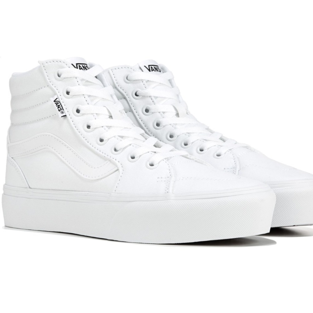 White high top vans